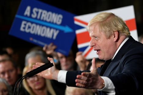 Борис Джонсон, Brexit, Консервативна партия, выборы