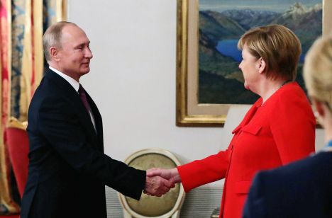 Россия, Германия, переговоры, визит, Москва, Ангела Меркель, Влдаимир Путин, Ирак, Иран, Касем Сулеймани, США, авиаудар
