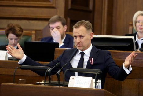 Алдис Гобземс, партия, партийная система