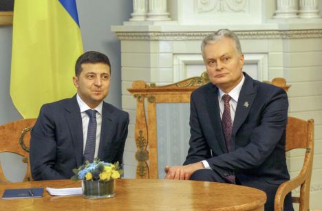 Литва, Украина, гастарбайтеры, Владимир Зеленский, Гитанас Науседа