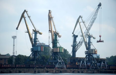 Артис Гринбергс, Министерство экономики, министр экономики, Янис Витенбергс, Павел Ребенок, Ральф Немиро, правление Рижского порта