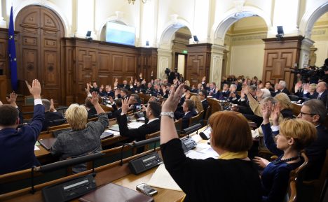 Delna, депутаты, голосование, Сейм
