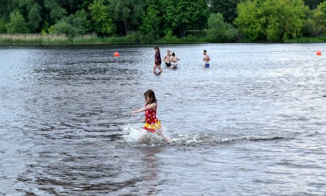 купальный сезон, температура воды, отпуск, отдых